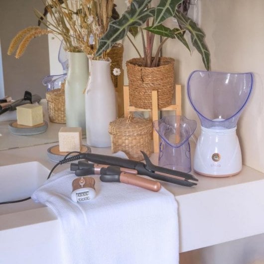 Depiladora LIVOO DOS167P 32 pinças Rose Gold 2 velocidades Recargável