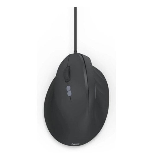 Maus Hama ECM-500L Kabelgebunden 1800 DPI Schwarz Vertikales Design
