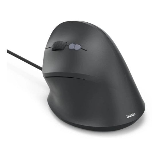 Maus Hama ECM-500L Kabelgebunden 1800 DPI Schwarz Vertikales Design