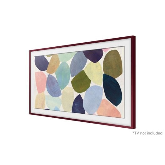 Cadre TV Samsung VG-SCFR65BR/XC Bordeaux Aluminium pour The Frame 65 pouces