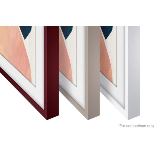 Cadre TV Samsung VG-SCFR65BR/XC Bordeaux Aluminium pour The Frame 65 pouces