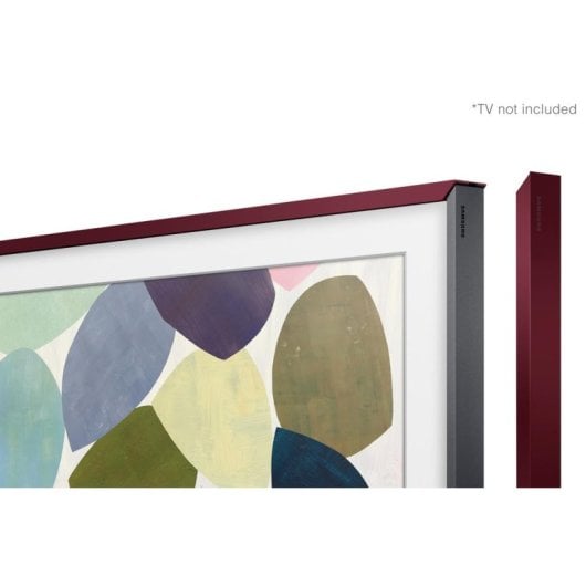 Cadre Samsung VG-SCFR49BR/XC Bordeaux Aluminium pour The Frame 49