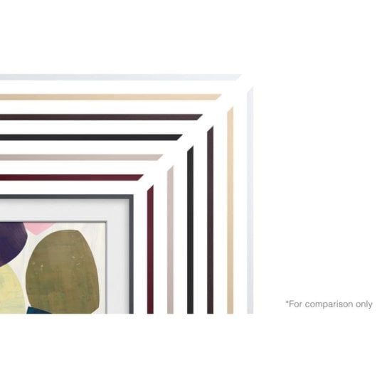 Cadre Samsung VG-SCFR49BR/XC Bordeaux Aluminium pour The Frame 49