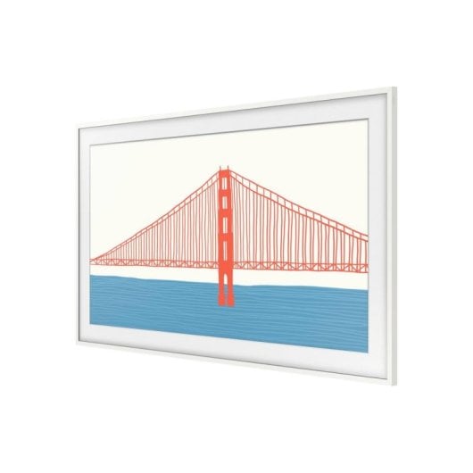 Cadre The Frame Samsung VG-SCFA85WTB/XC Blanc pour TV 85 pouces