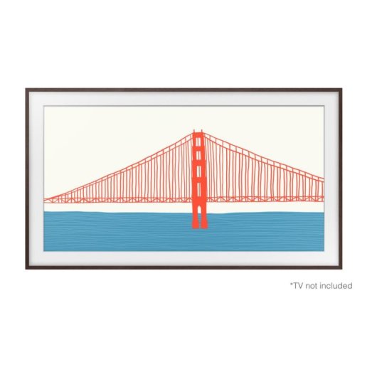 Cadre Samsung VG-SCFA75BWB/XC Marron Plastique pour The Frame 75 pouces