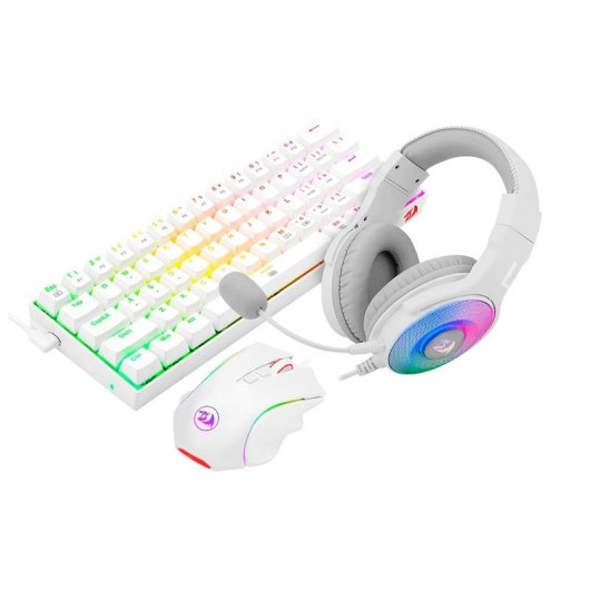 Tastiera REDRAGON S129W Combo meccanica 60% RGB con mouse e cuffie gaming