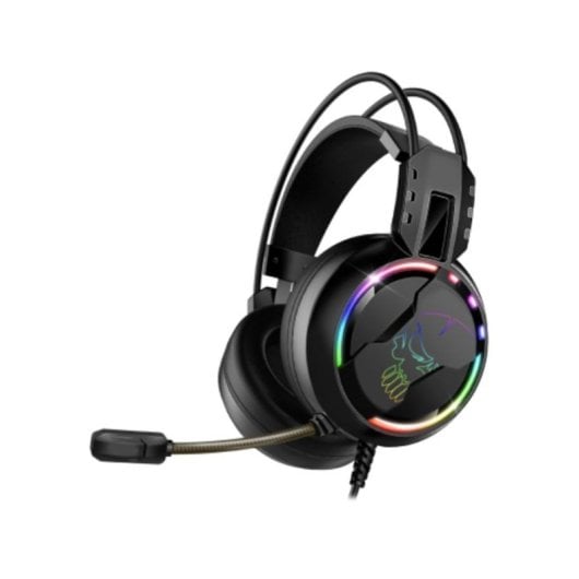 Teclado Spirit of Gamer PRO MKH5 membrane AZERTY RGB avec souris, casque et tapis