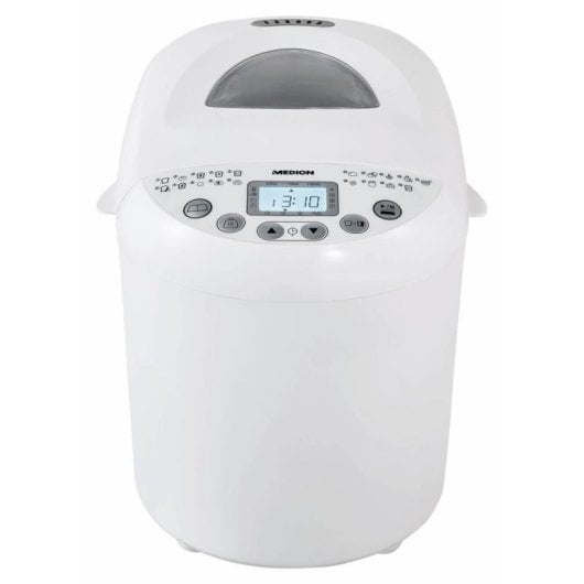 Panificatrice MEDION MD 11011 1kg 19 programmi timer digitale 550W bianca