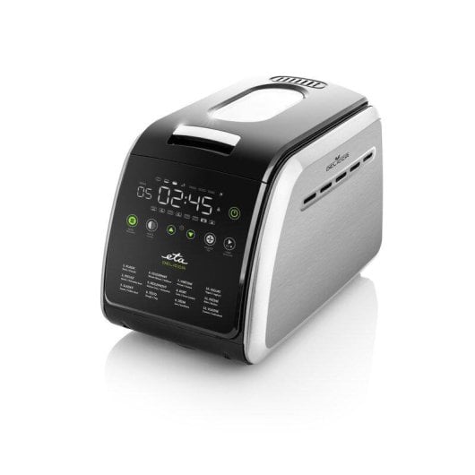 Panificatrice ETA Delicca II Nero Acciaio 1,5 kg 850 W Programmabile