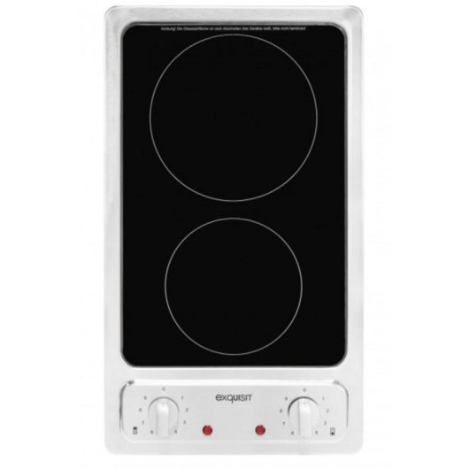 Placa Exquisit EKC 301-2RK Cerâmica 2 Zonas Integrada Preto