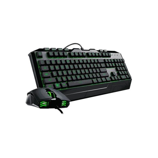 Teclado Cooler Master DEVASTATOR 3 membrana Gaming QWERTZ RGB mit Maus