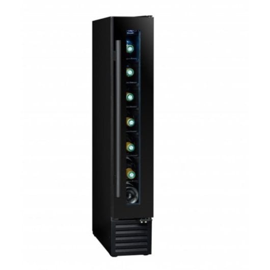 Cave à vin Climadiff CBU7S1B intégrable 7 bouteilles contrôle tactile LED noir