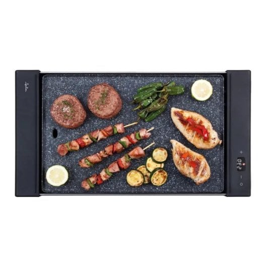 Grelhador Elétrico JATA JEGR3000 Retangular Display Digital 2700 W Granite