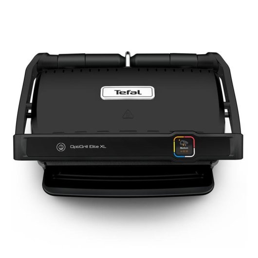 Gril électrique Tefal OptiGrill Elite XL GC760812 2200W Inox Surface 800 cm²