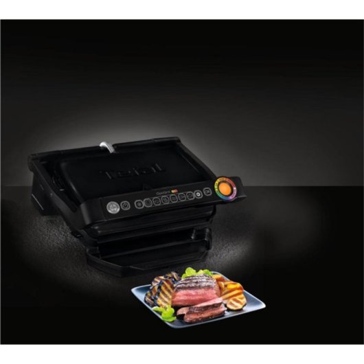 Grelhador de contacto Tefal GC705816 2000W placas amovíveis aço inoxidável