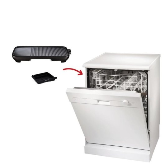 Grelhador elétrico Tefal TG3918 de mesa, superfície 190 x 235 mm, preto