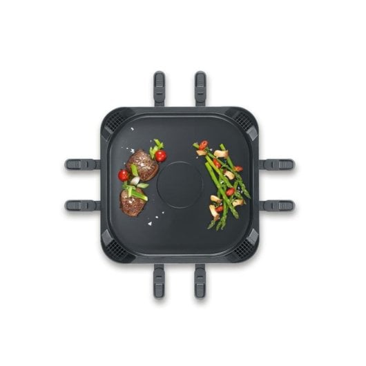Parrilla de interior Severin RG 2379 8 pessoas 1900W redonda antiaderente