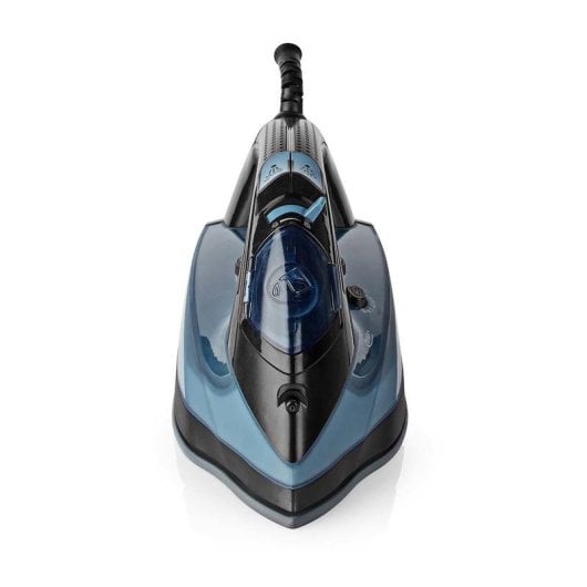 Plancha Nedis IRON2000 suela cerámica 2600W vapor continuo 0,32L azul