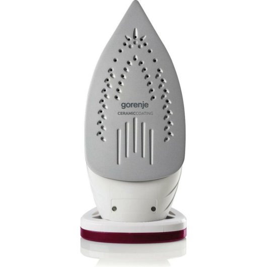 Fer à vapeur Gorenje SIH3000RBC semelle céramique 3000W rouge câble 2,5 m