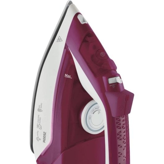 Ferro da stiro Beko SIM3126R piastra in ceramica 2600W vapore potente rosso