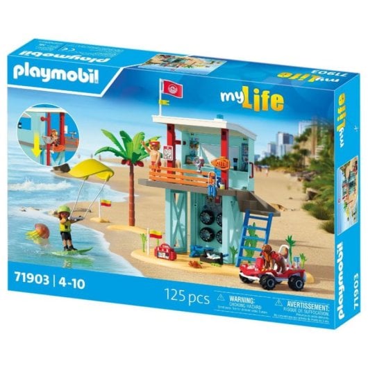 Set de jouet Playmobil My Life 71903 Multicolore Figurines Animaux