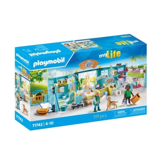 Hotel de Animais Playmobil 71742 Multicolor Plástico 191 Peças
