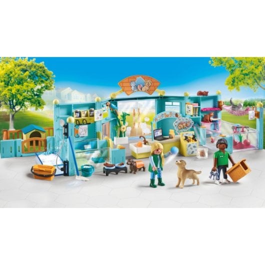 Hotel de Animais Playmobil 71742 Multicolor Plástico 191 Peças