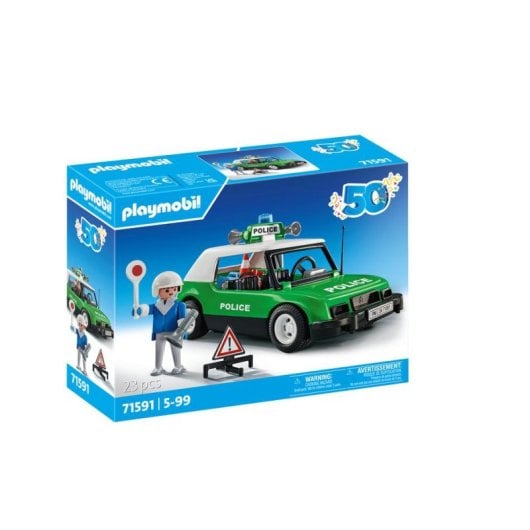 Conjunto de brinquedo Playmobil 71591 Polícia 80 peças Multicor Plástico