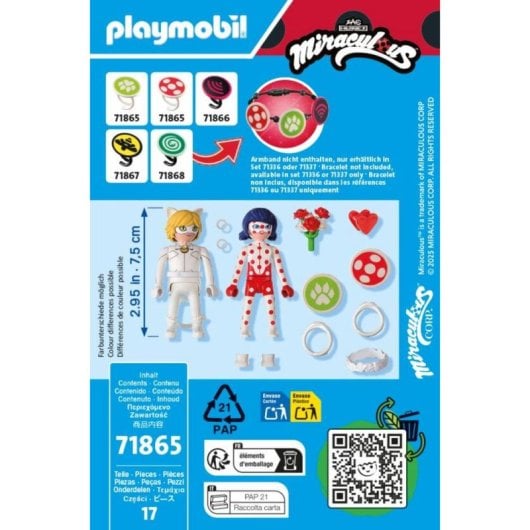 Figura de juguete Playmobil 71865 Multicolor Plástico 15 piezas