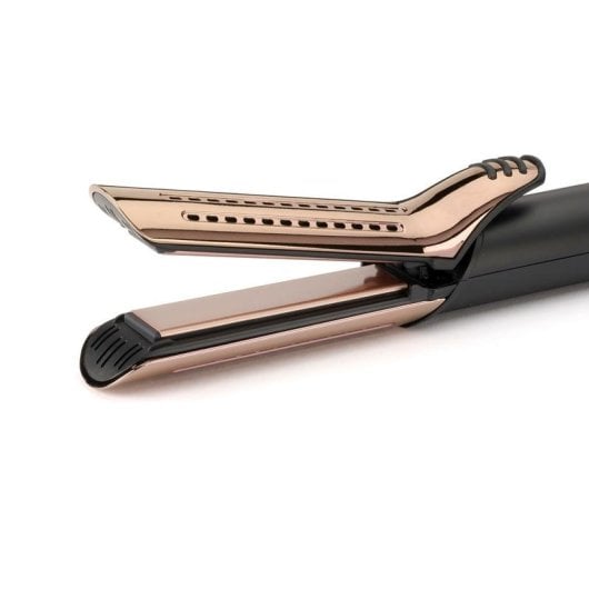Boucleur à Cheveux BaByliss C115E Céramique 250°C 4 Températures Professionnel Noir Or Rosé