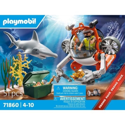 Set de brinquedo Playmobil 71860 Multicolor 2 Figuras Plástico