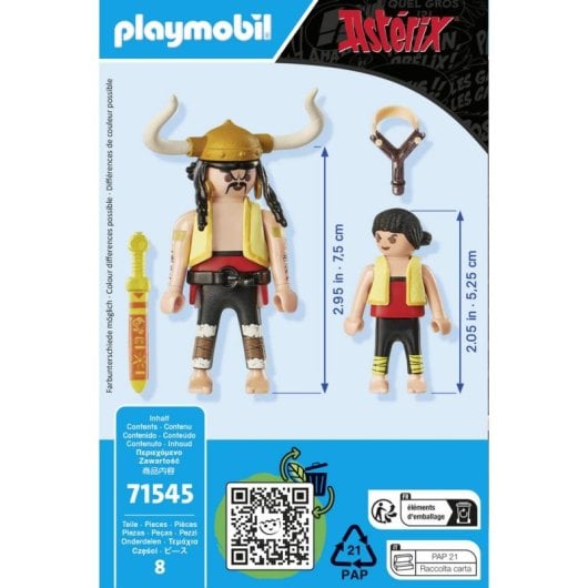 Figura de Brinquedo Playmobil 71545 Multicor Plástico 8 Peças