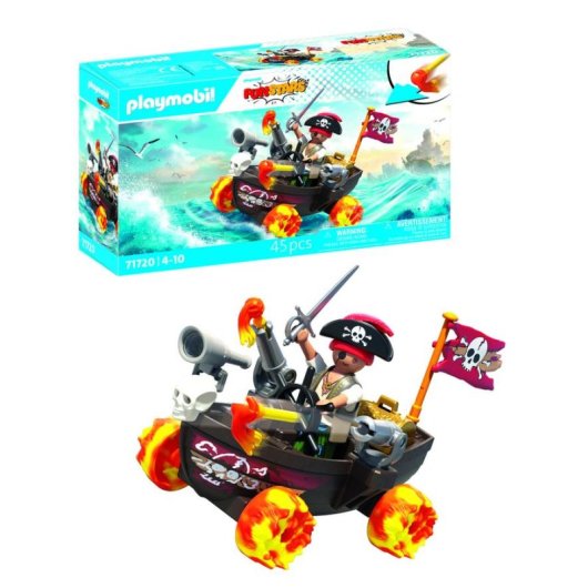 Set de Juguete Playmobil 71720 Pirata Multicolor con Figura y Accesorios