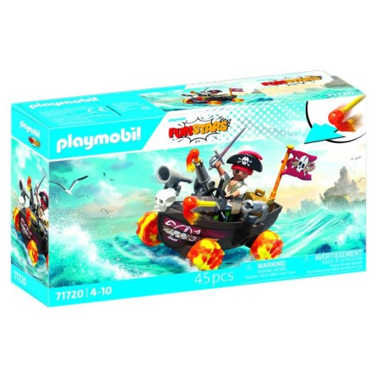 Set de Juguete Playmobil 71720 Pirata Multicolor con Figura y Accesorios