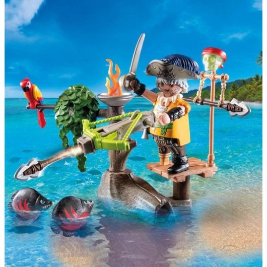 Conjunto de Brinquedo Playmobil Pirates 71795 Pirata 31 Peças Multicor