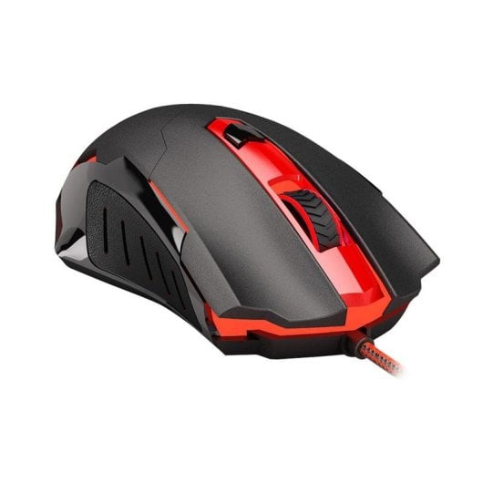 Ratón REDRAGON M705 Pegasus USB Tipo C 7200 DPI Negro RGB 6 Botones