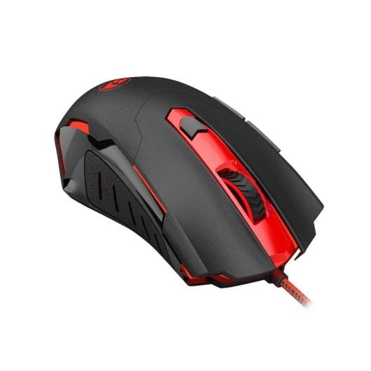 Ratón REDRAGON M705 Pegasus USB Tipo C 7200 DPI Negro RGB 6 Botones