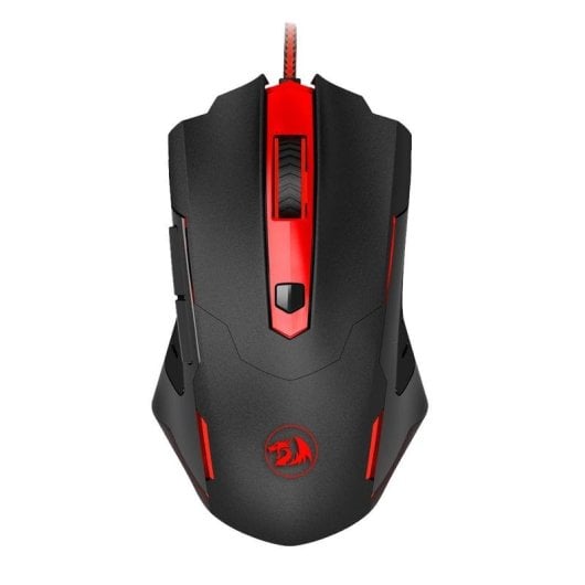 Ratón REDRAGON M705 Pegasus USB Tipo C 7200 DPI Negro RGB 6 Botones