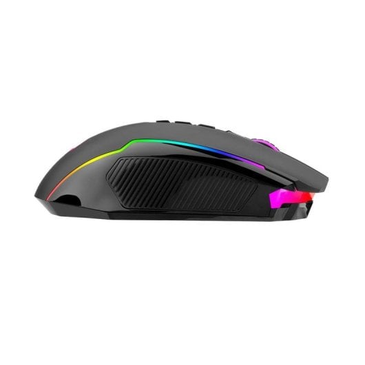 Rato REDRAGON M914-RGB NIX Wireless + Bluetooth + USB-C 1000Hz Preto RGB 9 Botões