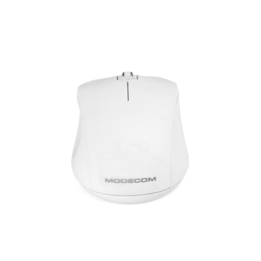 Rato MODECOM MC-M10 USB 1000 DPI Branco Ambidestro Cabo