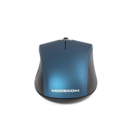 Ratón MODECOM MC-M10S USB 1000 DPI Azul Ambidiestro Cableado