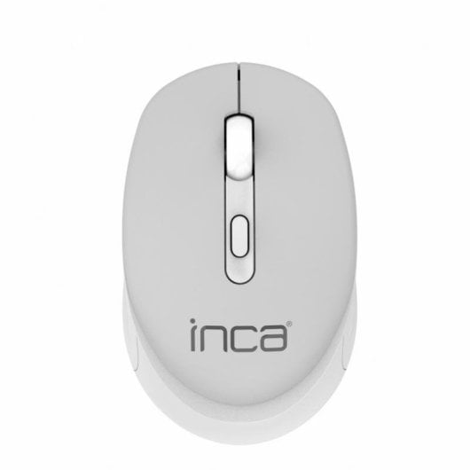 Souris INCA IWM-243RG Sans Fil 1600 DPI Gris Ambidextre Ergonomique