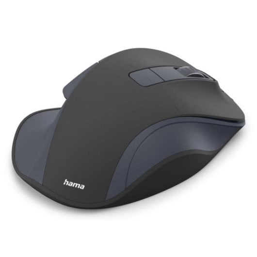 Rato Hama WM-500 Wireless RF 1600 DPI Preto Silencioso Ergonomico USB-C