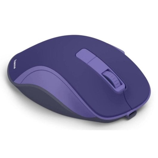 Rato Hama WM-500 Wireless RF 1600 DPI Azul Recarga USB-C 6 Botões