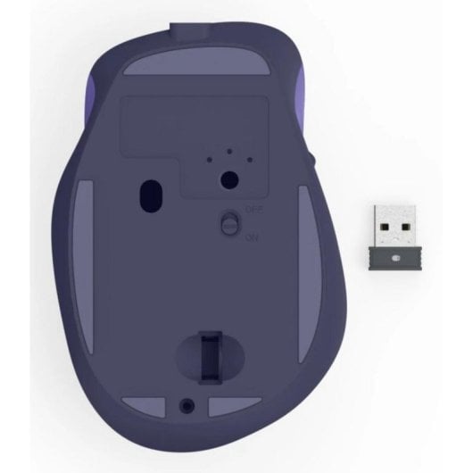 Rato Hama WM-500 Wireless RF 1600 DPI Azul Recarga USB-C 6 Botões