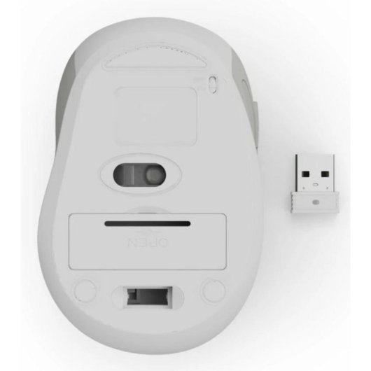 Rato Hama WM-400 Wireless RF 1600 DPI Branco 6 Botões Silencioso