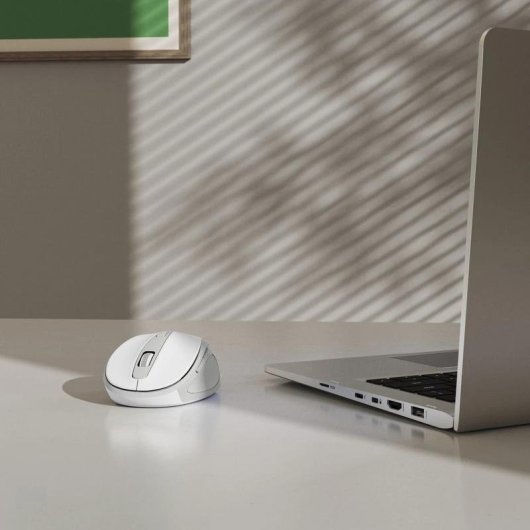 Rato Hama WM-400 Wireless RF 1600 DPI Branco 6 Botões Silencioso