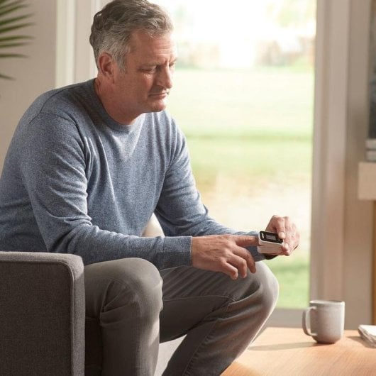 Oxymètre de pouls Braun YK-81CEU OLED Précision 3% Batterie Acier inoxydable