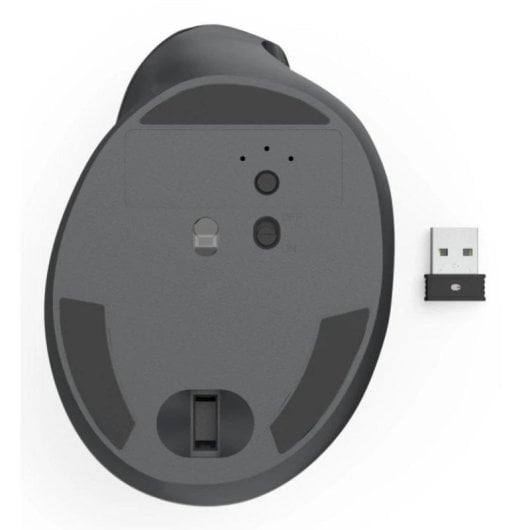 Rato HAMA EWM-500R Wireless 1800DPI Preto Vertical Ergonomia USB-C