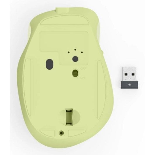 Ratão Hama WM-500 Wireless 1600DPI Verde Recarga USB-C 6 Botões Silencioso
